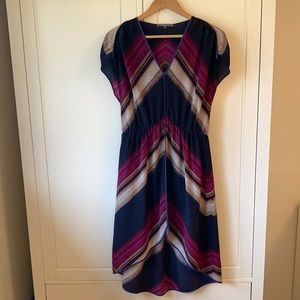 100% Silk dress, Size 6, Currer Bell